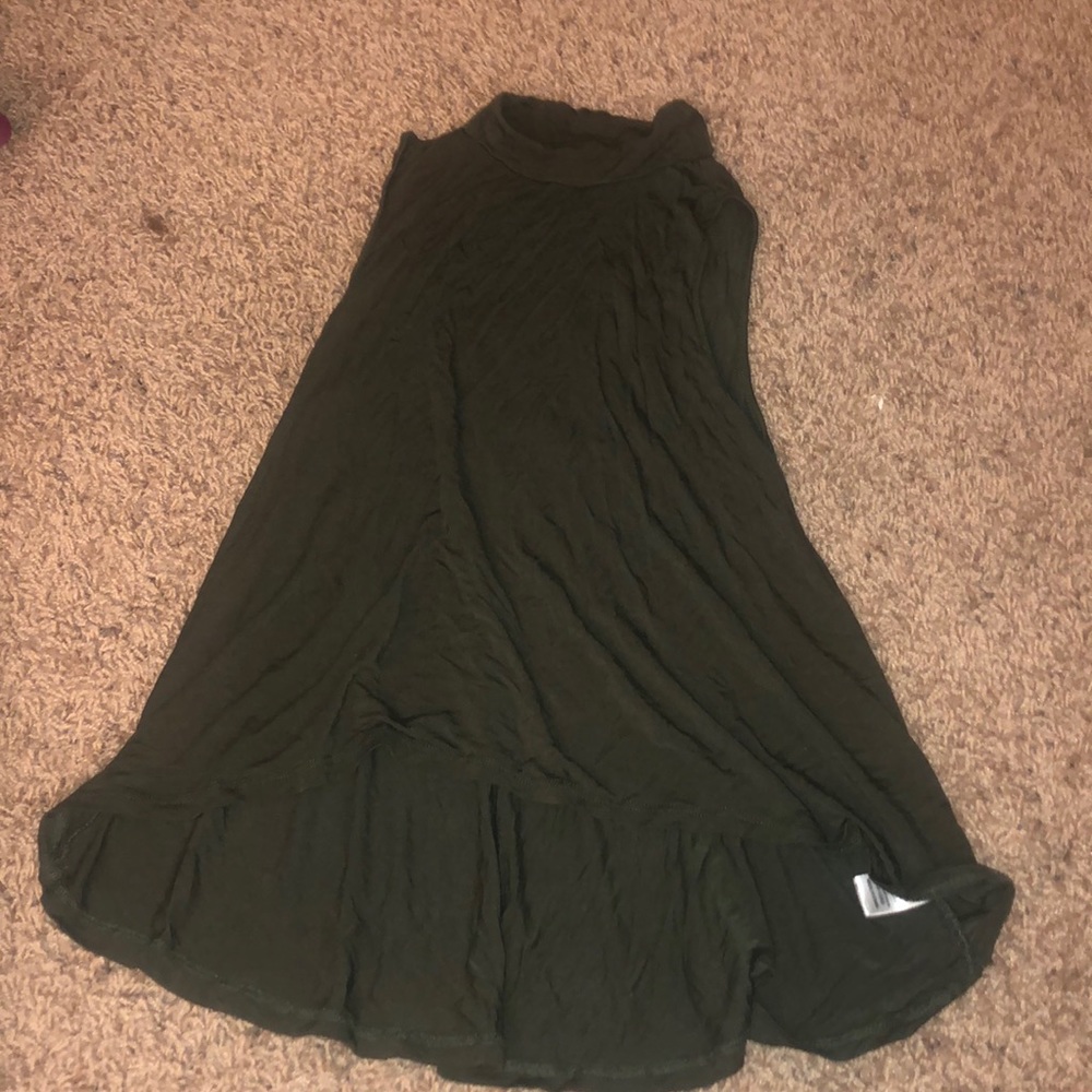 High neck tank top